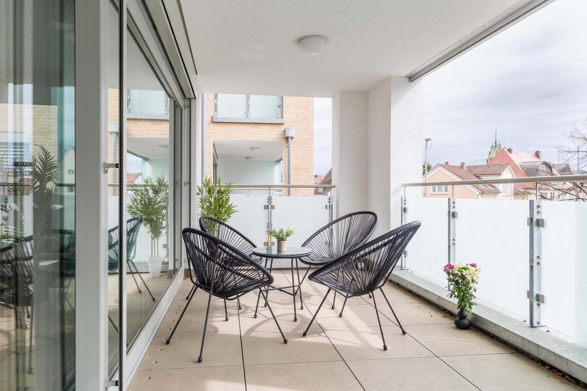 Living Timeless- Happy Living Bodensee Direkt Am Mit Billard, Parkplatz Und Balkon Fuer Bis Zu 6 Personen Апартаменты